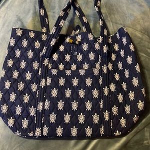 Vera Bradley sea turtle large tote